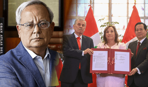 César Hildebrandt criticó la Ley de Amnistía que favorece a militares y policías acusados por violaciones a los derechos humanos. Foto: Composición/LR César Hildebrandt