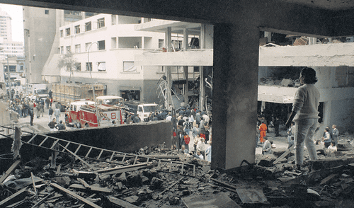 Atentado de Tarata (1992). Foto: La República.