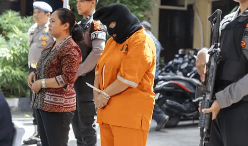 La peruana identificada como N.S. podría ser condenada a muerte en Indonesia. La peruana identificada como N.S. podría ser condenada a muerte en Indonesia.
