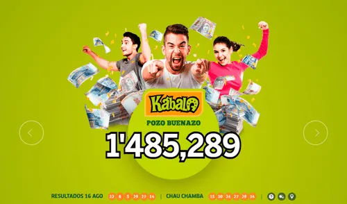 Nuevo sorteo de la Kábala con un Pozo Buenazo de S/1.485.289. Foto: Captura Kábala Nuevo sorteo de la Kábala con un Pozo Buenazo de S/1.485.289. Foto: Captura Kábala