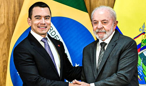Lula da Silva y Daniel Noboa impulsan el comercio bilateral en medio de tenciones con Estados Unidos