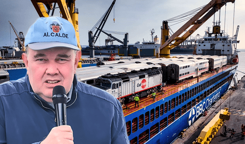 Los trenes de López Aliaga irán directo al almacén.