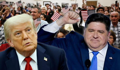 Pritzker criticó las políticas migratorias de Donald Trump.