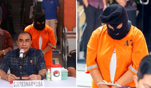 La mujer fue detenida tras ocultar en su cuerpo 1,4 kg de cocaína y decenas de pastillas de éxtasis. Foto: Composición LR/EFE