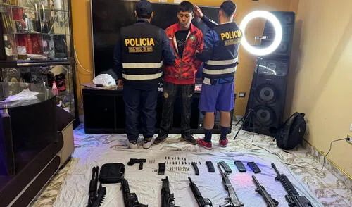 La captura de alias Piraña significó un duro golpe al hampa. Cayó con fusiles de guerra.
