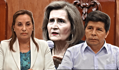 Presidenta del TC justifica trato desigual a Boluarte y Castillo.