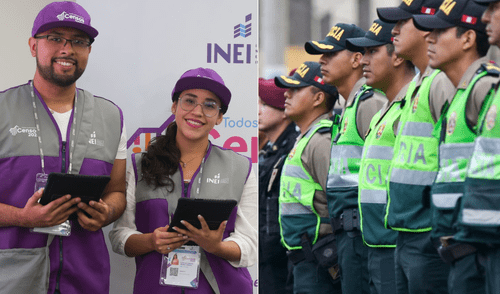 Ya han renunciado más de 250 censistas en la ciudad de Arequipa. Foto: Andina / Composición LR