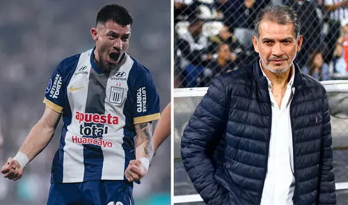 Franco Navarro acompañó al plantel íntimo en su viaje a Ecuador. Foto: composición de LR/Alianza Lima