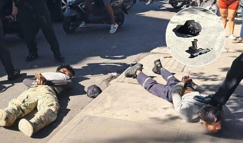 Sospechosos fueron detenidos ante de cometer nueva fechoría. Foto: composición LR.