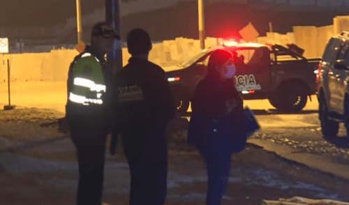 Efectivos de la PNP investigan la posible conexión del crimen con una mafia de extorsionadores que opera en el distrito.