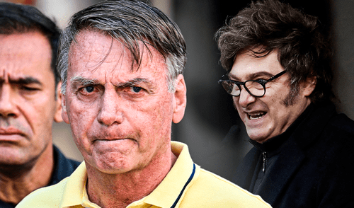 Bolsonaro buscó pedir asilo político a Milei en 2024. Bolsonaro buscó pedir asilo político a Milei en 2024.