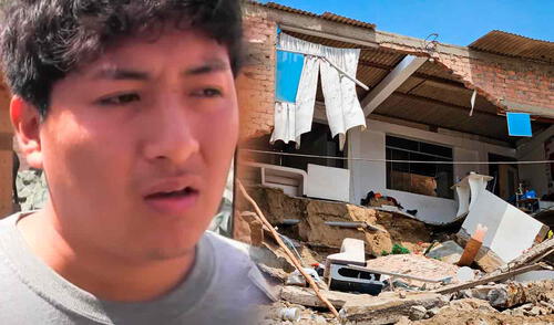 Albañil se dio cuenta que la pared de la vivienda en Ancón se venía abajo pero varios bloques de concreto alcanzaron, según relata su hijo. Hijo de albañil que murió sepultado por bloques de concreto en Ancón relata los minutos del derrumbe: "Tratamos de escapar, pero la pared lo aplastó"