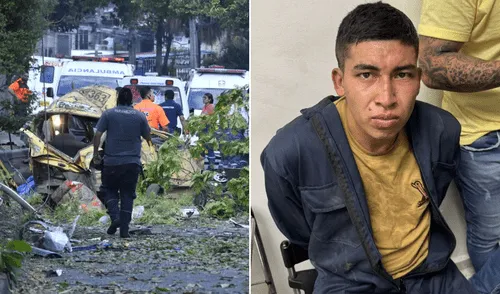 En Cali, Colombia, capturan al sospechoso del atentado frente a la Base Aérea. Foto: Raúl Palacios/X: @Zuluag58661Ciro Cali - Colombia - Captura - Base aérea