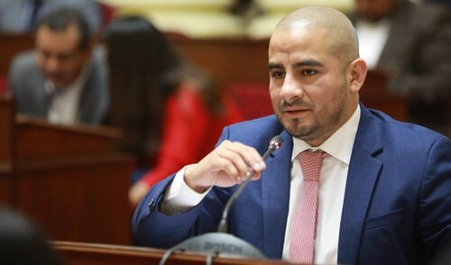 El congresista Arturo Alegría, de Fuerza Popular, lidera la Comisión de Constitución que presentó el predictamen