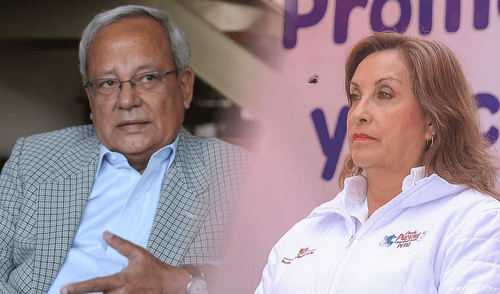 Hildebrandt criticó duramente a Boluarte señalando que "políticamente, es un asco". Foto : composición LR Dina Boluarte