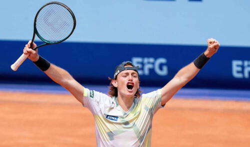 Ignacio Buse disputará el primer Grand Slam de su carrera. Foto: difusión Ignacio Buse disputará el primer Grand Slam de su carrera