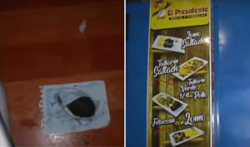 La Unidad de Desactivación de Explosivos (UDEX) de la PNP acudió al establecimiento para desactivar la granada y garantizar la seguridad del local y sus propietarios.