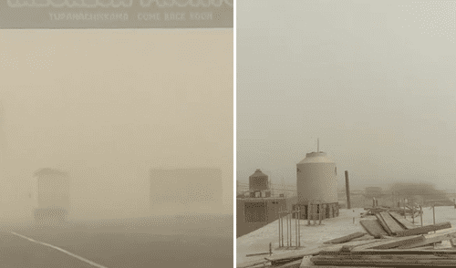 Corpac suspende vuelos por fuertes vientos en Ica Corpac suspende vuelos por fuertes vientos en Ica