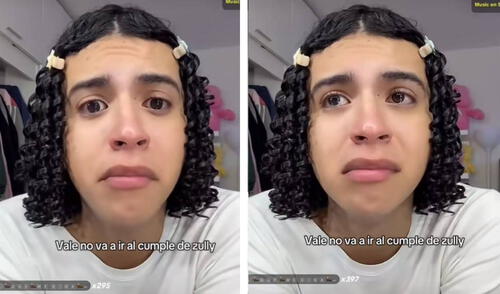 Valentino Palacios se quiebra en TikTok tras enterarse que no acudiría al cumpleaños de Zully. Valentino Palacios se quiebra en TikTok tras enterarse que no acudiría al cumpleaños de Zully.