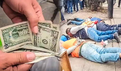 La Policía Nacional incautó a los delincuentes detenidos el vehículo que usaban para cometer delitos y el dinero robado. Delincuentes fingen ser trabajadores de Sedapal para robar vivienda de ancianos en SJL: PNP les incautó $580 y S/5.620