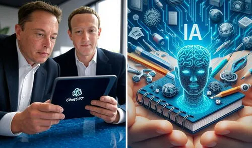 Meta ha negado dicha reunión con Elon Musk. Foto: Grok/El Prisma