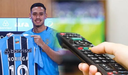 Noriega debuta hoy con Gremio por el Brasileirao. Foto: Lr/ESPN Noriega debuta hoy con Gremio por el Brasileirao.