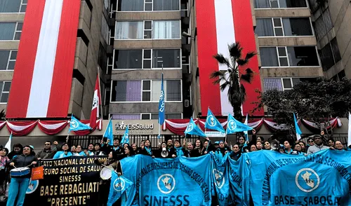 Sindicatos de EsSalud anuncia huelga nacional para el próximo 9 de setiembre. Foto: Cortesía.