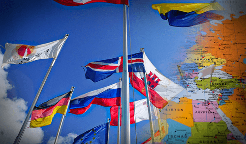 Así es la única bandera del mundo que no sigue el formato rectangular: su diseño proviene de fórmulas matemáticas