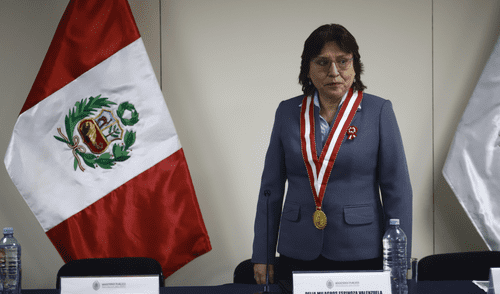 La fiscal de la Nación, Delia Espinoza se está quedando sola. Foto: Sebastián Blanco / LR