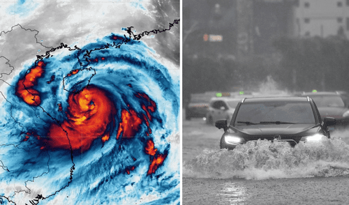 Las autoridades han designado escuelas y edificios públicos como centros de evacuación temporales, mientras se cancelan vuelos en Vietnam..