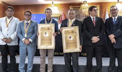 Ceremonia reconoció aporte de ciudadanos piuranos al país. Foto: Municipalidad de Piura. Ceremonia reconoció aporte de ciudadanos piuranos al país. Foto: Municipalidad de Piura.