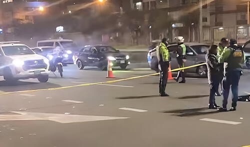 Los agentes policiales buscan dar con el paradero del conductor del bus, quien se dio a la fuga tras el accidente de tránsito en la Panamericana Sur. Fatal accidente en la Panamericana Sur: mujer muere tras choque entre bus y moto cerca del puente Benavides