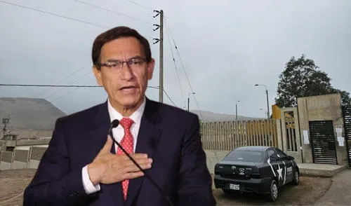 Martín VIzcarra se encuentra recluído dentro del Penal Ancón II