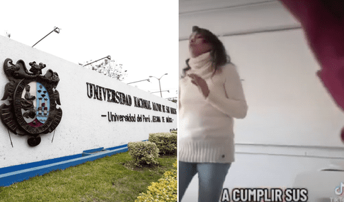 En un comunicado, emitido este 22 de agosto, San Marcos indicó la separación definitiva de la docente