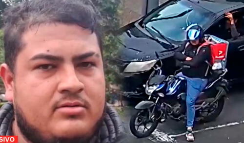 El asaltante fue capturado en Cercado de Lima, en los exteriores del centro comercial Centro Cívico. Foto: Composición LR/Cuarto Poder El asaltante fue capturado en Cercado de Lima, en los exteriores del centro comercial Centro Cívico. Foto: Composición LR/Cuarto Poder