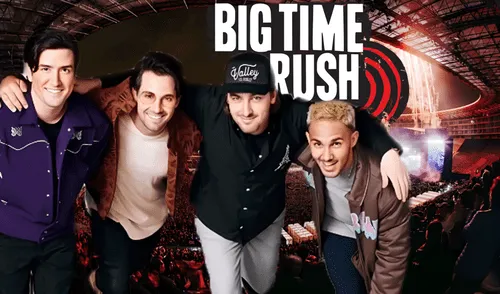 Big Time Rush anuncia concierto en Perú