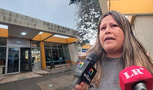 La madre de familia pide apoyo de las autoridades para trasladar a su menor hijo a otro centro médico. Foto: Composición LR/Kevinn García