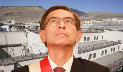 Martín Vizcarra permanece recluido en el penal Ancón II