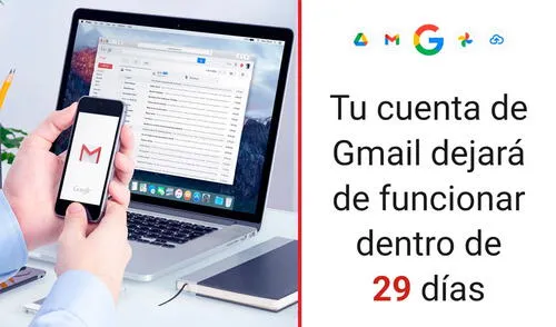 Mensaje está llegando a miles de usuarios que ocuparon los 15 GB gratuitos que ofrece Google. Foto: Computer Hoy/La República