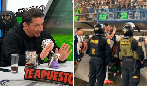 Carlos Galván arremetió contra Carlos Zambrano tras el Universitario vs Alianza Lima. Foto: composición LR/captura A Presión/captura X