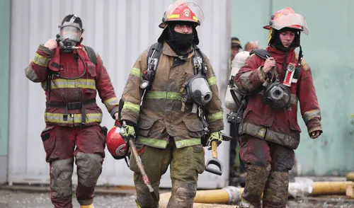 El Cuerpo General de Bomberos Voluntarios del Perú garantizó que el plantón no afectará la atención de emergencias.