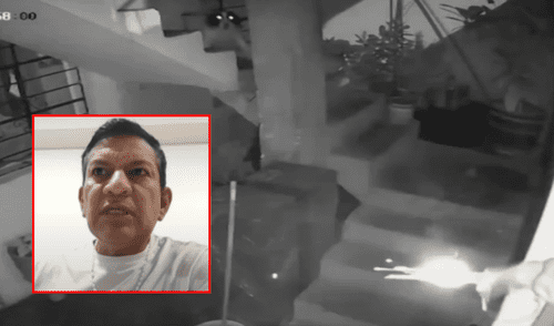 Sujeto introduce el explosivo en casa de Mesías y Manchis lo detecta. Foto: Composición LR Sujeto introduce el explosivo en casa de Mesías y Manchis lo detecta. Foto: Composición LR