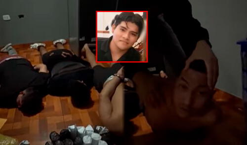 Implicado en asesinato de joven universitario fue detenido en Villa El Salvador. Foto: Composición LR