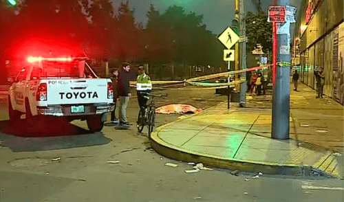 Motociclista muere tras chocar con camión cisterna.