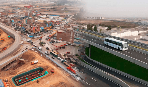 Moderna obra unirá Lima con Chosica y está valorizada en más de S/100 millones. Foto: Jazmin Ceras/LR/Andina