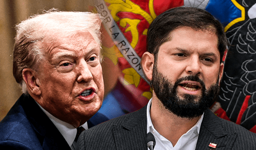 Boric advirtió que esta medida busca alinear los contenidos con la visión del “americanismo”. Foto: Composición LR/AFP. Gabriel Boric advierte que "la democracia está siendo socavada" en Estados Unidos ante presión al museo Smithsonian