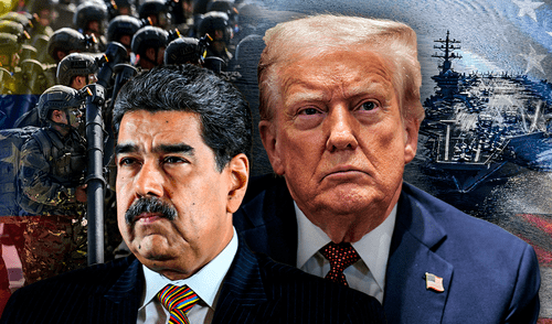 La administración Trump incrementó la presión militar sobre el régimen de Maduro en Venezuela. Foto: Composición LR/AFP. ¿Atacará Trump el régimen de Maduro? Estas son las posibilidades de una posible intervención militar