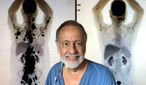 Paulo Peregrino sufrió más de 40 quimeoterapias. Paulo Peregrino sufrió más de 40 quimeoterapias.