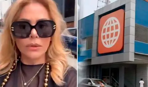 Gisela Valcárcel enfrentada con América Televisión. Foto: Composición LR/Captura/Instagram Gisela Valcárcel enfrentada con América Televisión.