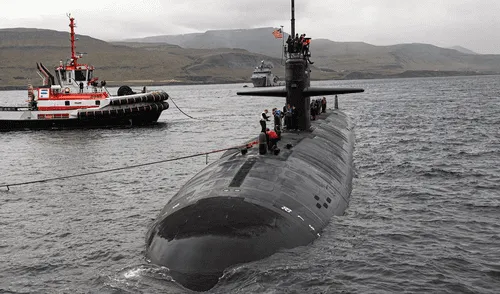 El submarino nuclear USS Newport News fue enviado al caribe. Foto: NNS To Go El submarino nuclear USS Newport News fue enviado al caribe.